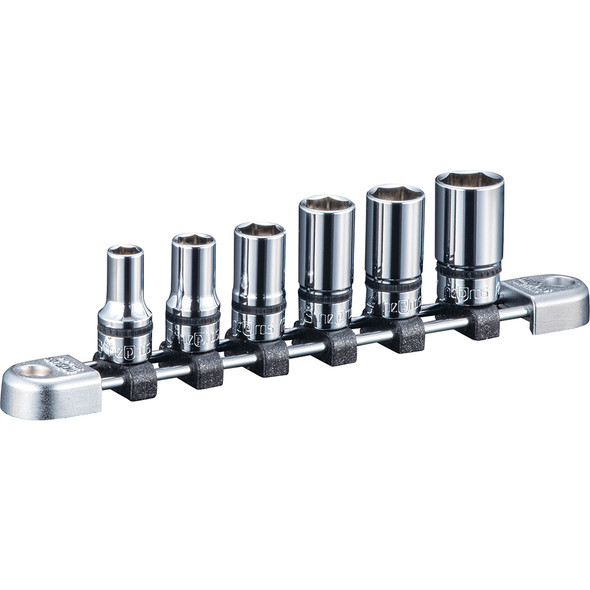 Socket Set 3/8" Drive Semi-Deep   6 pc NTB3M06A