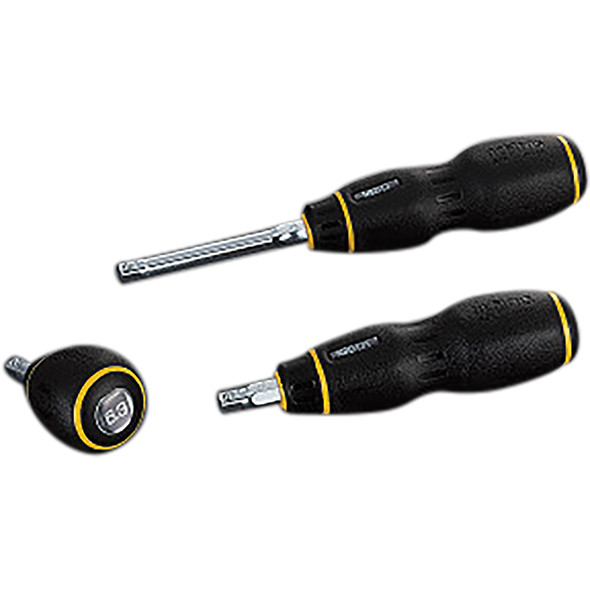 Ratchet 1/4" Drive Screwdriver Type Handle Standard NBD12