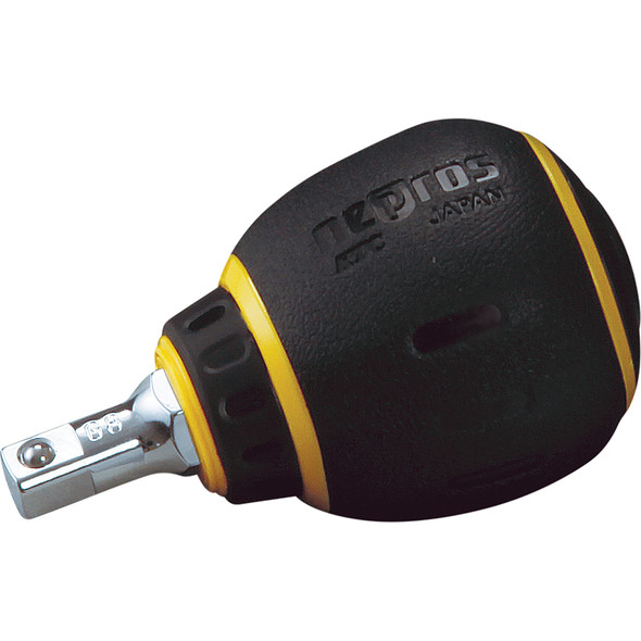 Ratchet 1/4" Drive Screwdriver Type Handle Stubby NBD12SS