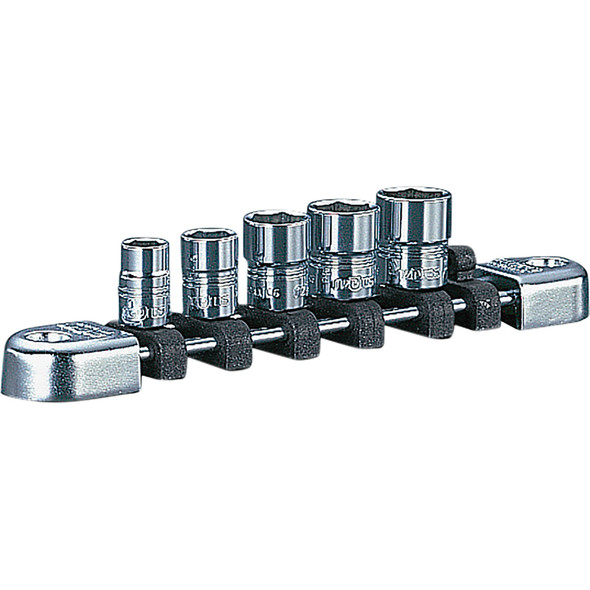 Socket Set 1/4" Drive Metric Standard 6 pt 5 pc NTB205A