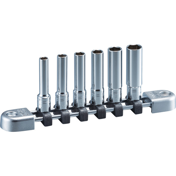 Socket Set 1/4" Drive SAE Deep 6 pt 6 pc NTB2L06BA
