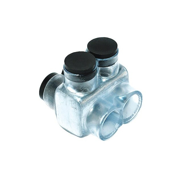 Polaris MultitapConnector,Alum,Clear,Hex,2Port IT-350CB