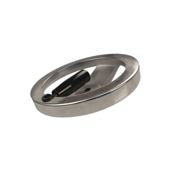 Manufacturer Varies Two Spoke Wheel,4.00" Diameter,Silver 30754P