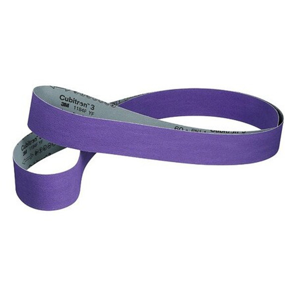 3m Cubitron Sanding Belt,Ceramic,60 Grit 7100350492