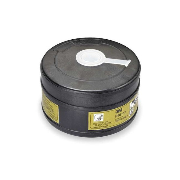 3m Cartridge, Breathe Easy, Olive, Threaded, Mfr. No. RBE-NM10, RBE-L10 RBE-57