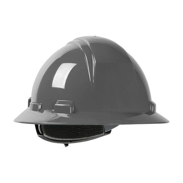 Hard Hat, Dynamic, HDPE, 4 Point Ratchet, Type 1, Class E, Dark Gray