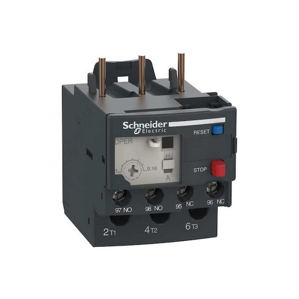 IEC Overload Relay, 1NC/1NO, 0.10 A Min current, 0.16 A Max current, 690V AC