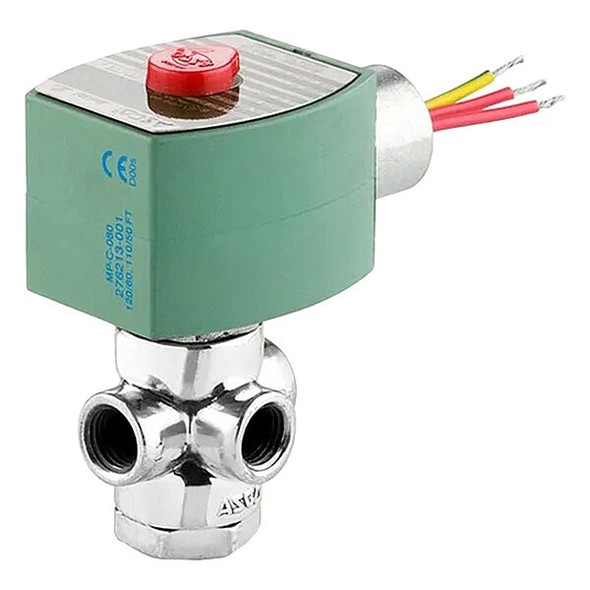 Asco Solenoid Valve,Stainless Steel 8320G224  24/60VAC