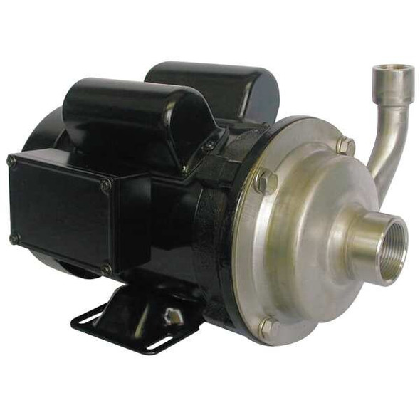 Dayton Pump, Centrifugal, SS, 3/4 HP, 1 PH 5WXT2
