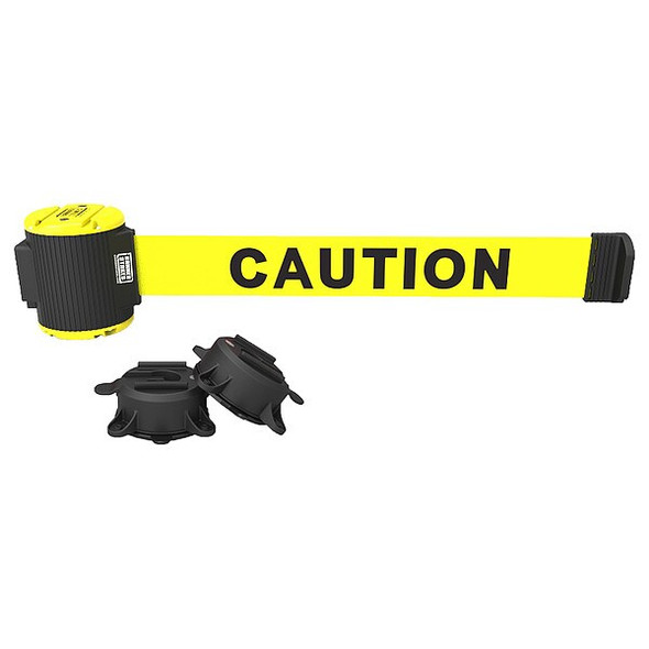 Banner Stakes PLUS Barrier System,Double Sided Caution PL4083 Banner Stakes PLUS Barrier System,Double Sided Caution PL4083