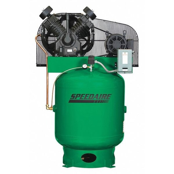 Speedaire Elec. Air Compressor,2 Stage,10HP,34CFM 35WC67
