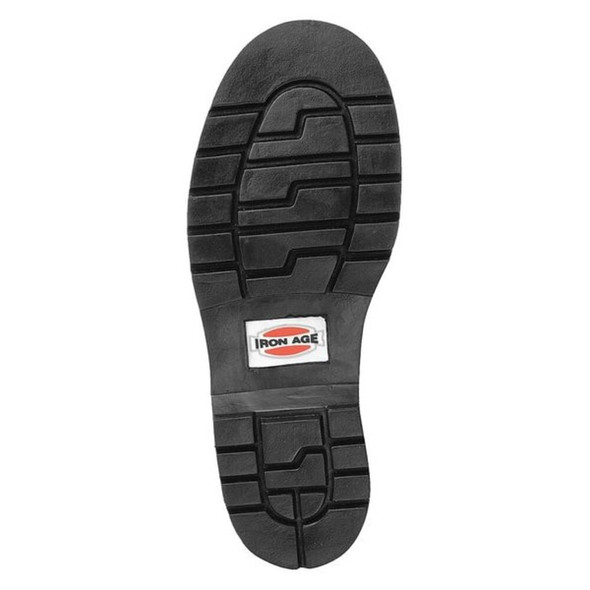 Men's 6-Inch Work Boot, 10 1-2 W, Steel Toe, 6 in H, Brown, IA0163