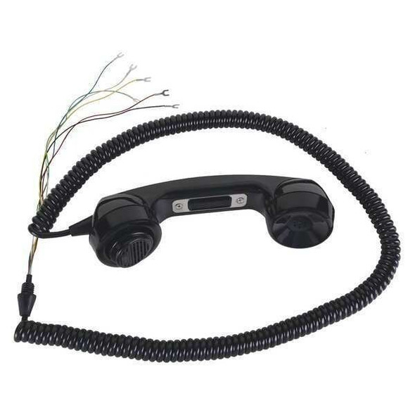Hubbell Gai-Tronics Handset Kit,Black,Plastic 12515-008