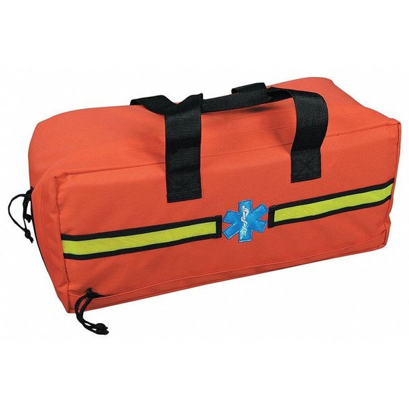 Emi Airway Trauma Response Bag, Nylon, 23 in L, 12 in W, Orange 879