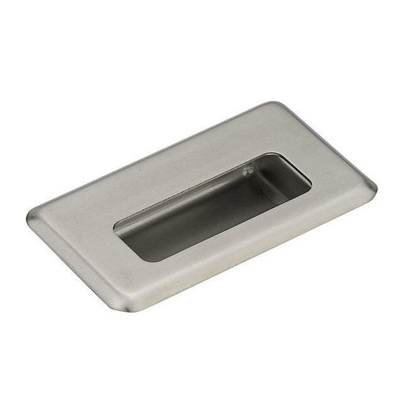 Lamp Recessed Pull Handle, Stainless Steel, Satin, Threaded Holes HH-FB-2/S