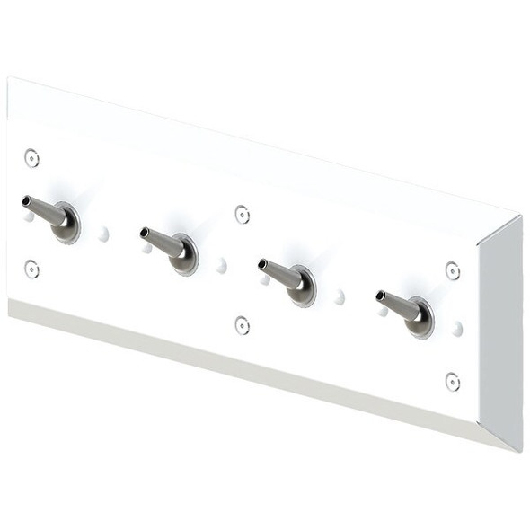 Bestcare Bathroom Hook,SS,Powder Coated,19 in W WH1828A-SLPT Bestcare Bathroom Hook,SS,Powder Coated,19 in W WH1828A-SLPT