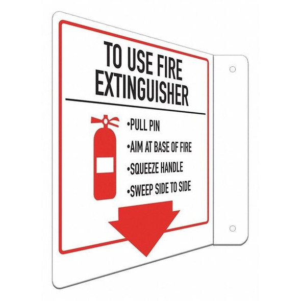 Lyle Safety Sign,8" W,8" H,0.040" Thickness LCFL-0022-RA_8x8