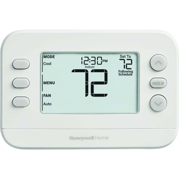 Honeywell Home X2P 5-2 Day Schedule Programmable White Digital Thermostat