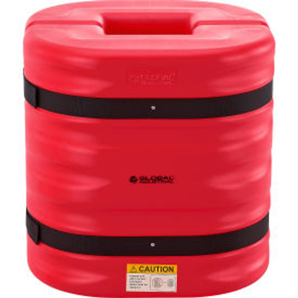 Global Industrial Column Protector 8"" Opening 24"" High Red Global Industrial Column Protector 8"" Opening 24"" High Red