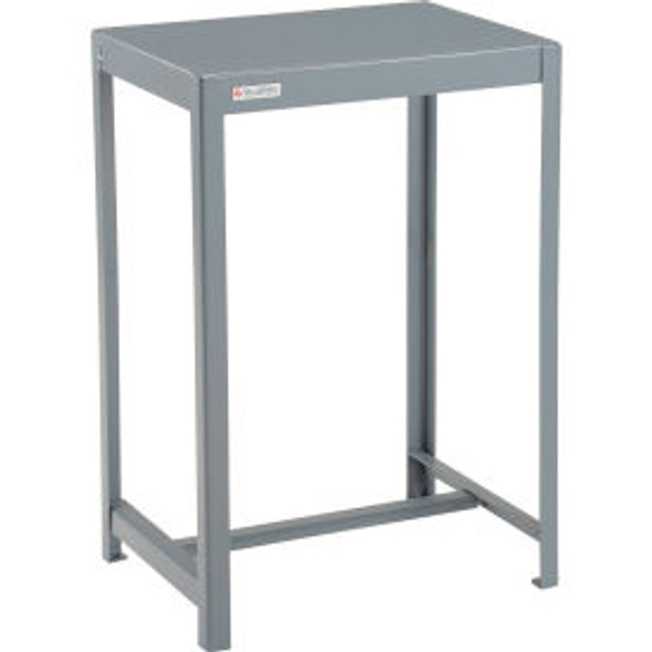 Global Industrial Standard Machine Table 14 Gauge Welded Top 24""W x 18""D x 36"