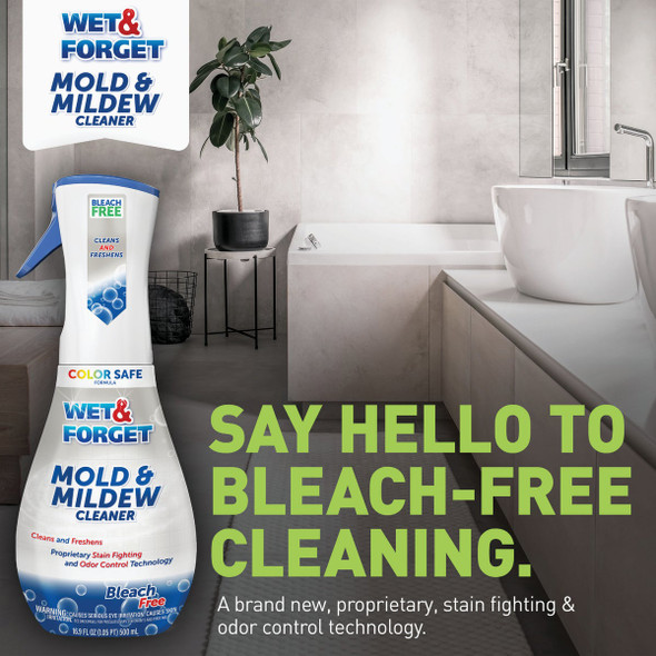 Wet & Forget 16.9 Oz. Fragrance Free Mold & Mildew Cleaner 802016-U 607898