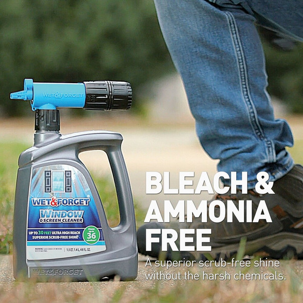 Wet & Forget 48 Oz. Window and Screen Cleaner 806048 637928