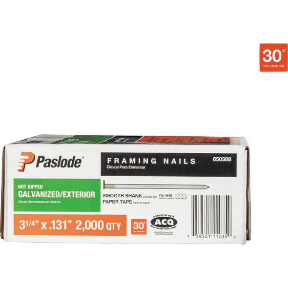 Paslode 2k 3.25x.113 Frmg Nail 650388