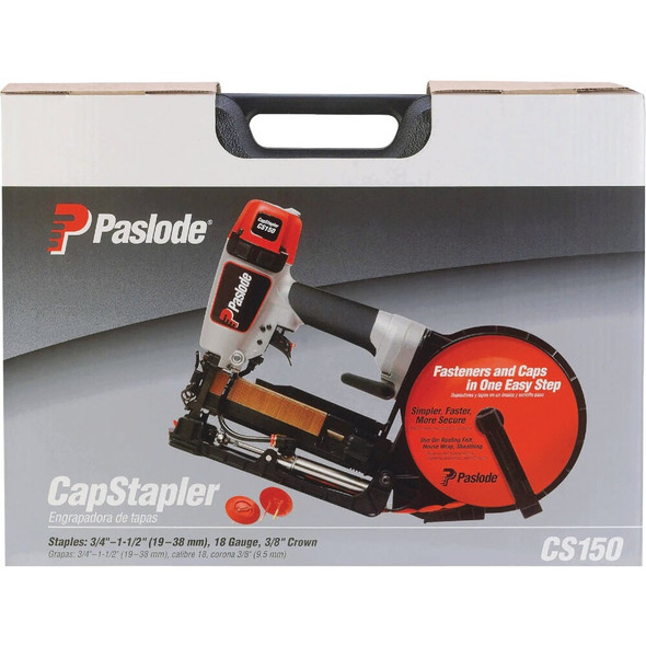 Paslode CS150 18-Gauge 3-8 In Crown Cap Stapler 502575 305620