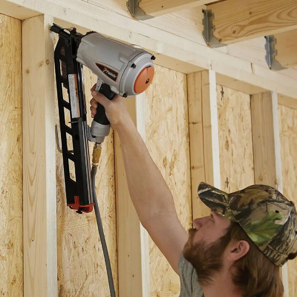 Paslode PowerMaster Plus 30 Degree 3-1-2 In. Pneumatic Framing Nailer 501000 / F350S 308686
