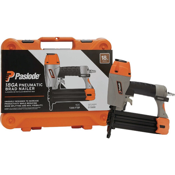 Paslode 18-Gauge 2 In. Pneumatic Brad Nailer 515600 - T200-F18P 318602