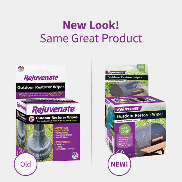 Rejuvenate Restorer Unscented 4 In. x 4 In. Wipes (5-Count) HG-R92000 601468