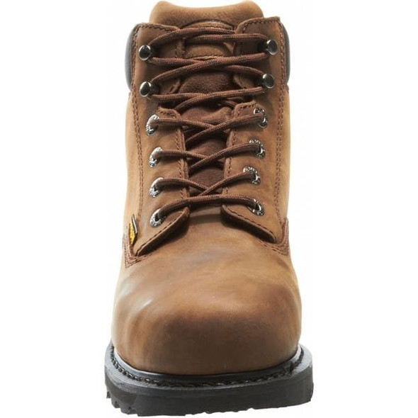 Wolverine Men's 6-Inch Work Boot, 12 M, Steel Toe, 6 in H, Brown, W05679 W05679