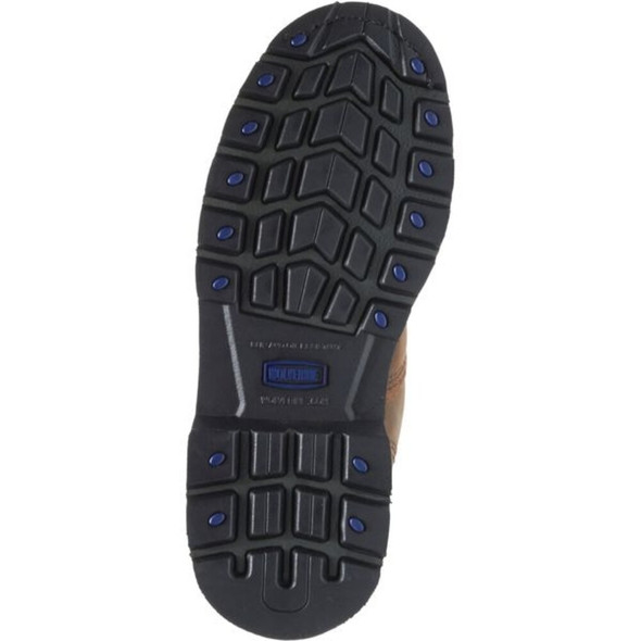 Wolverine Men's 8-Inch Work Boot, 8 M, Steel Toe, 8 in H, Brown, W05680 W05680