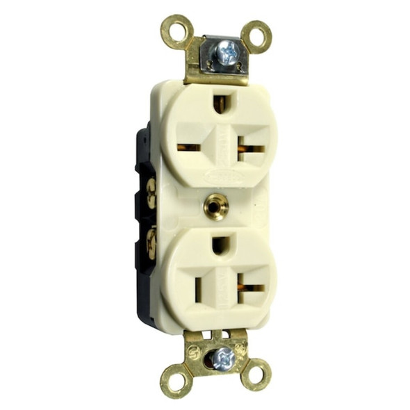 Receptacle, Duplex, 5-20R, 6-20R, 125-250V  HBL5492I