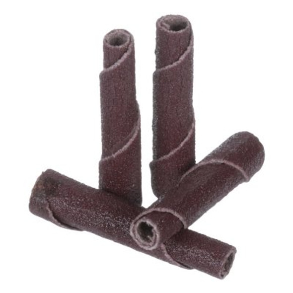 Cartridge Roll, 341D, X-Weight, 1/2 in dia x 1-1/2 in L x 1/8 in Arbor, 36 Grit, AO, Straight Pack of 100
