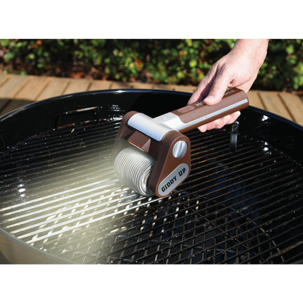 Horsepower Giddy Up Cordless Rechargeable BBQ Grill Brush