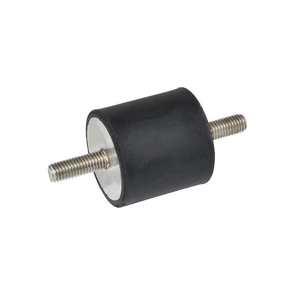 J.W. Winco Vibration-Isolating Mount,0.98 in H 451.1-40-25-5/16-55