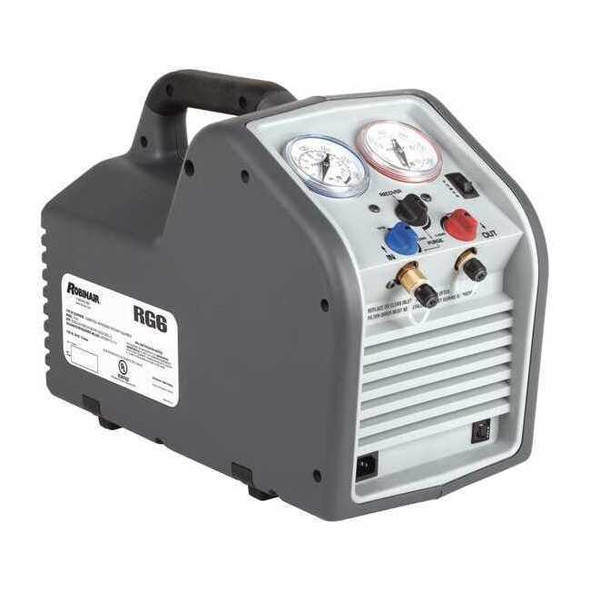 Robinair Refrigerant Recovery Machine,27 lb. RG6