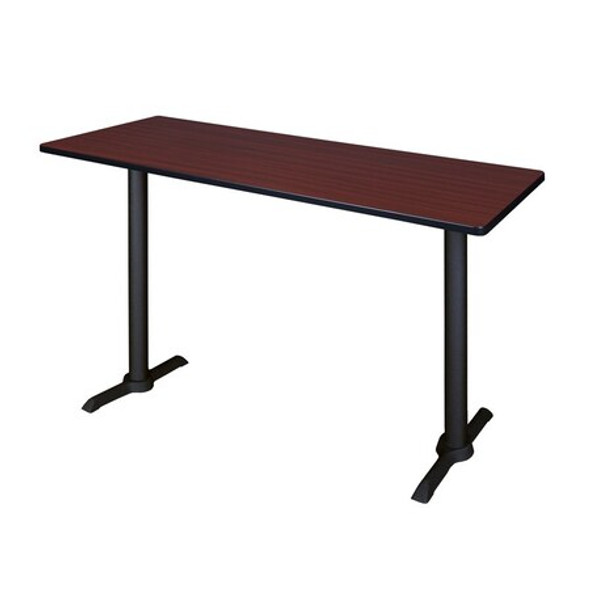 Cain Cafe Training Table,Cain 66x24",Mahogany MCTRCT6624MH Cain Cafe Training Table,Cain 66x24",Mahogany MCTRCT6624MH