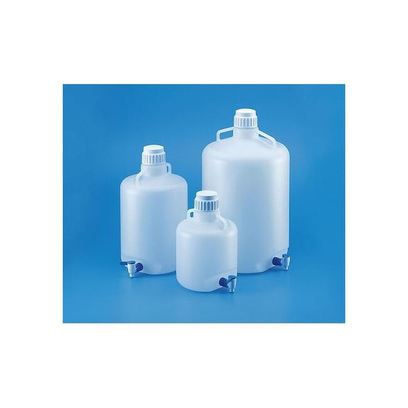 Carboy,Stopcock,13.20 gal.,PP (Formerly Lab Safety Supply)