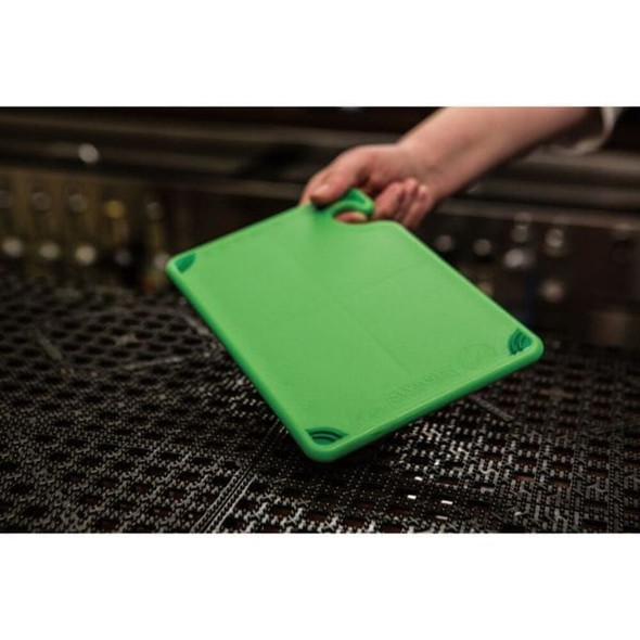 San Jamar Cutting Board,6x9,Green CBG6938GN