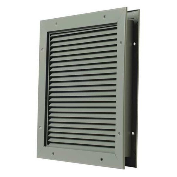National Guard Partition Louver,Steel L-700-BF-18x18