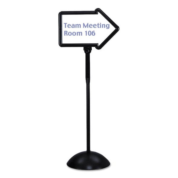 Safco Double-Sided Arrow Sign,Dry Erase Magnet 4173BL