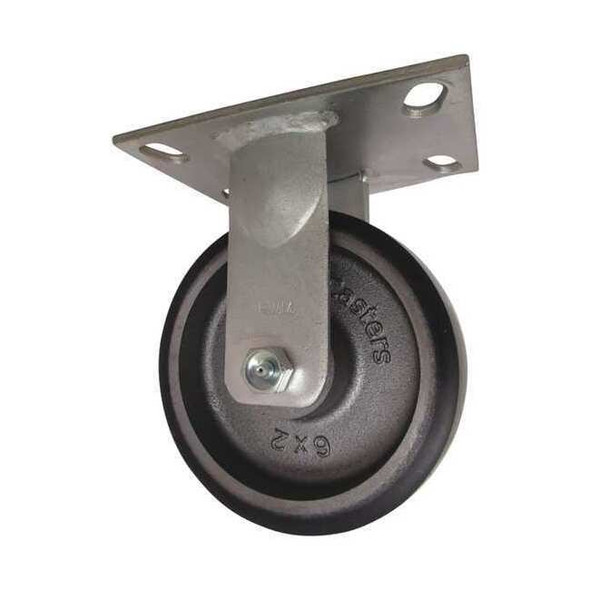 Rwm Plate Caster, Rigid, Poly, 6", 1230 lb. 65-UIR-0620-R-42RT