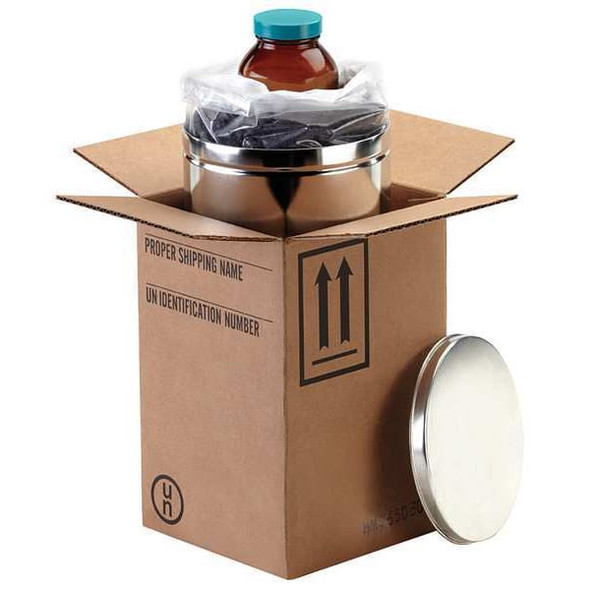 Berlin HAZMAT Shipping Kit,8 oz. Bottle,PK4 HMS-6657M