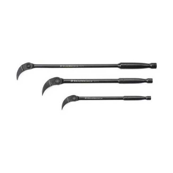Gearwrench 3 Piece Indexing Pry Bar Set 8", 10" & 16" 82301D