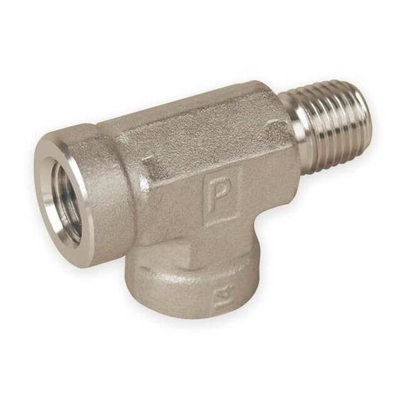 Parker Tee,Steel,Thrd3/8",Thrd3/8",Thrd3/8" 6-6-6 ST-S