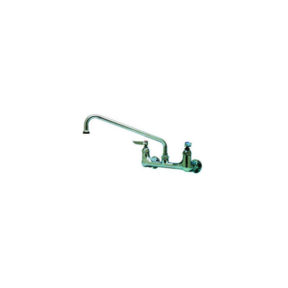 T&S Brass B-0231-CR Swivel Base Faucet With Swing Nozzle & Cerama Cartridges