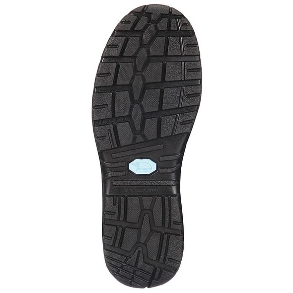 Avenger Safety Footwear 6-Inch Work Boot,W,9 1/2,Black,PR A7127