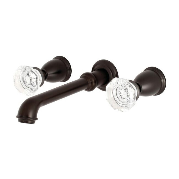 Kingston Brass Roman Tub Faucet, Oil Rubbed Bronze, Wall Mount KS7025WCL